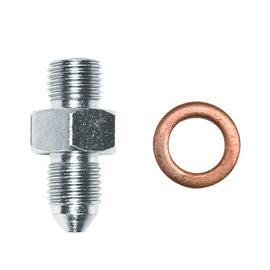 WILWOOD 220-18068 Wilwood 220-18068 Straight Adapter Fitting, 3 AN Male to 3/8-24 Inch Male