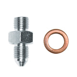 WILWOOD 220-18068 Wilwood 220-18068 Straight Adapter Fitting, 3 AN Male to 3/8-24 Inch Male