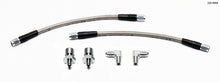 Load image into Gallery viewer, WILWOOD 220-8999 Wilwood Brake Hose Kit 220-8999 for GM Fullsize Trucks (1999-2013) with Braided Stainless Lines