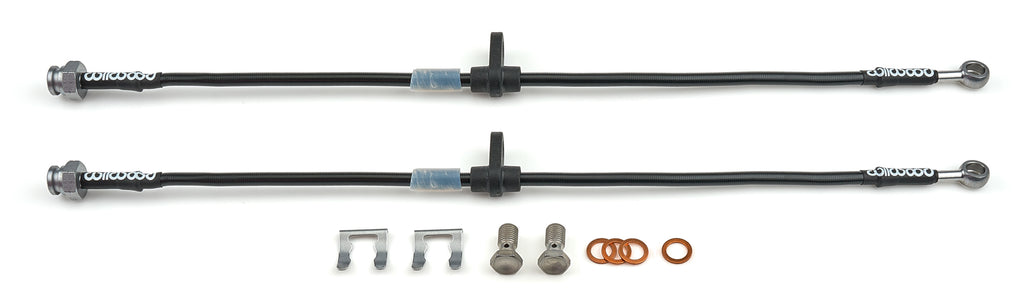 WILWOOD 221-17399 Wilwood Flexline Kit Front for 1998-2007 Honda Accord - Durable Brake Line Replacement