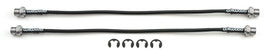 WILWOOD 221-17411 Wilwood Flexline Kit Rear for 2005-2015 Toyota Tacoma - Durable Brake Line Replacement