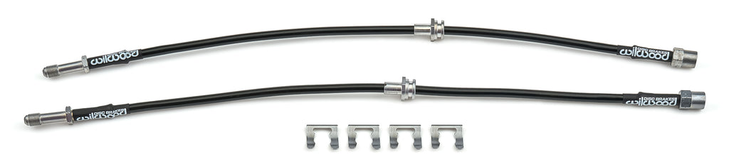 WILWOOD 221-17413 Wilwood Flexline Kit Rear for 2001-2006 BMW 330 Ci and M3 – Enhanced Brake Line Flexibility and Durability