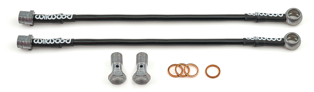 WILWOOD 221-17415 Wilwood Flexline Kit Rear for 1996-2009 Audi A4 - Professional Brake Line Replacement