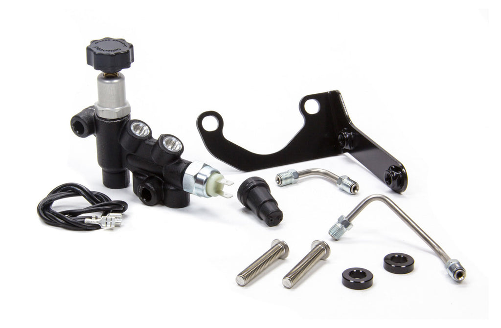 WILWOOD 260-13190 Prop Valve w/ Tandem M/C Mounting Bracket