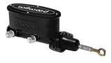 WILWOOD 260-14157-BK Master Cylinder Tandem 15/16in Bore Blkw/Rod