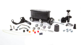 WILWOOD 261-13626-BK Alum Tandem M/C Kit w/ Brkt & Prop Valve 15/16
