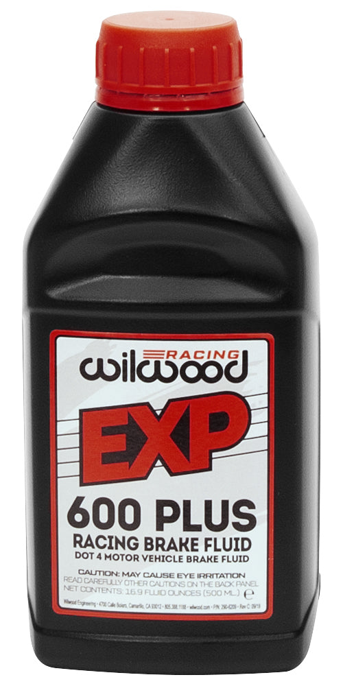 WILWOOD 290-8478 Wilwood EXP 600 Plus DOT 4 Brake Fluid 290-8478, 16.9 oz Bottles, Set of 6