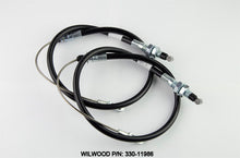 Load image into Gallery viewer, WILWOOD 330-11986 Parking Brake Cable Kit 58-64 Impala