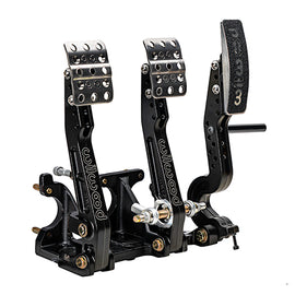 WILWOOD 340-16604 Triple Pedal Assy Adj Floor Mnt Tru-Bar