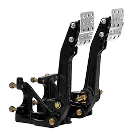 WILWOOD 340-16606 Dual Pedal Assy Adj Floor Mnt