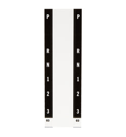 WINTERS 6018-03 Decal Strip Turbo 350 & 400 Reverse Pattern