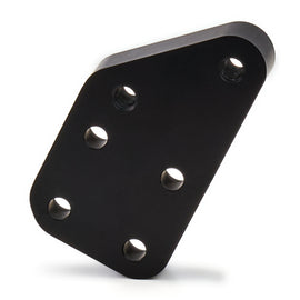 WINTERS 62681 WINTERS GM Bellhousing Adapter Block with External Oil Pump Mount - Aluminum, Black Anodized (Part #62681)