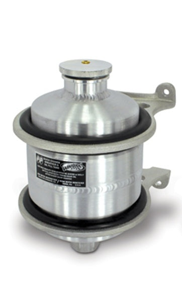 WINTERS SR9417 WINTERS SR9417 Remote Oil Fill and Breather Tank, 4-inch Diameter Aluminum with Vented Cap and Bracket