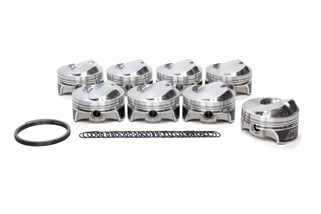 WISECO K481BS BBC Quick 16 Piston Set 4.500 Bore +45cc Dome