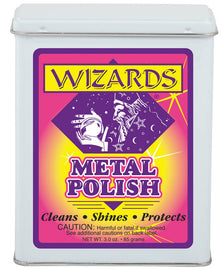 WIZARDS PRODUCTS 11011 Metal Polish 3oz.
