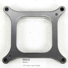 Load image into Gallery viewer, WILSON MANIFOLDS 000010 Carburetor Spacer - 4150 1in Open L/W