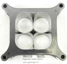 Load image into Gallery viewer, WILSON MANIFOLDS 004150 Carburetor Spacer - 4150 2in 4-Hole L/W Tapered