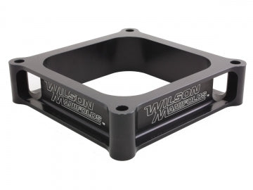 WILSON MANIFOLDS 020050 Carburetor Spacer - 4500 2in Open L/W