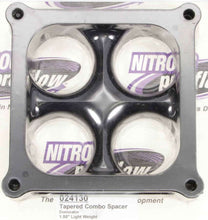 Load image into Gallery viewer, WILSON MANIFOLDS 024130 Carburetor Spacer - 4500 1.5in 4-Hole L/W Tapered