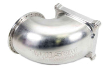 Load image into Gallery viewer, WILSON MANIFOLDS 462227 Billet Elbow 123mm w/4500 Flange