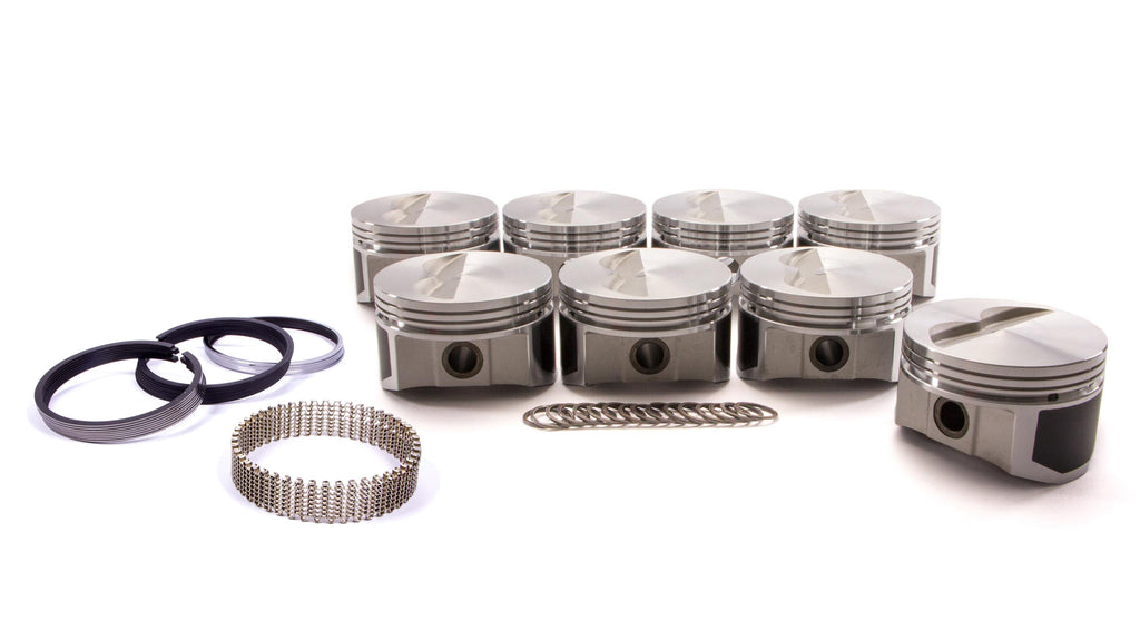 WISECO-PRO TRU PTS507A3 SBC F/T Piston Set 4.155 Bore -5cc