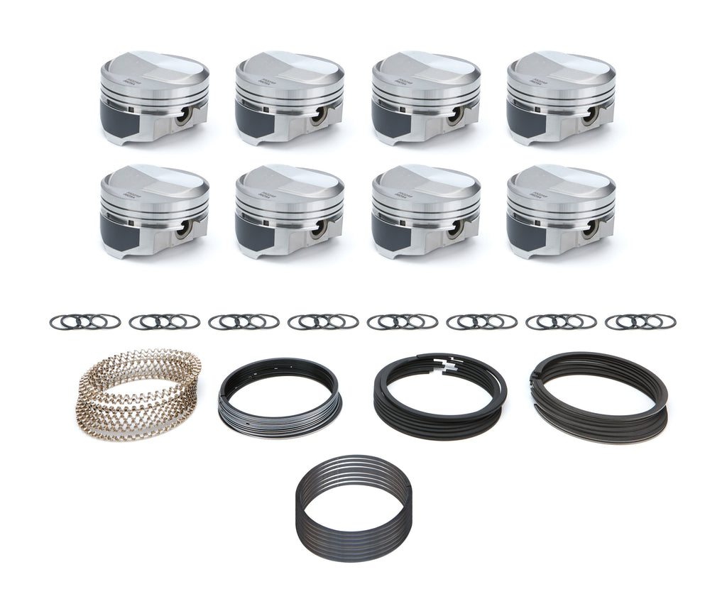 WISECO-PRO TRU PTS522A6 BBC Dome Piston Set 4.310 Bore +21cc