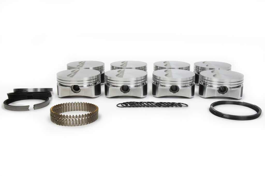 WISECO-PRO TRU PTS525A3 SBC F/T Piston Set 4.155 Bore -5cc