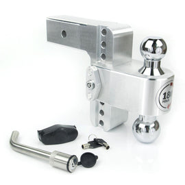 WEIGH SAFE CTB6-2.5-KA Weigh Safe CTB6-2.5-KA 180 Degree Ball Mount Hitch with 6-Inch Drop and 2.5-Inch Shank