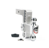 WEIGH SAFE CTB8-2.5 Turnover Ball  8in Drop Hitch w/ 2.5in Shank