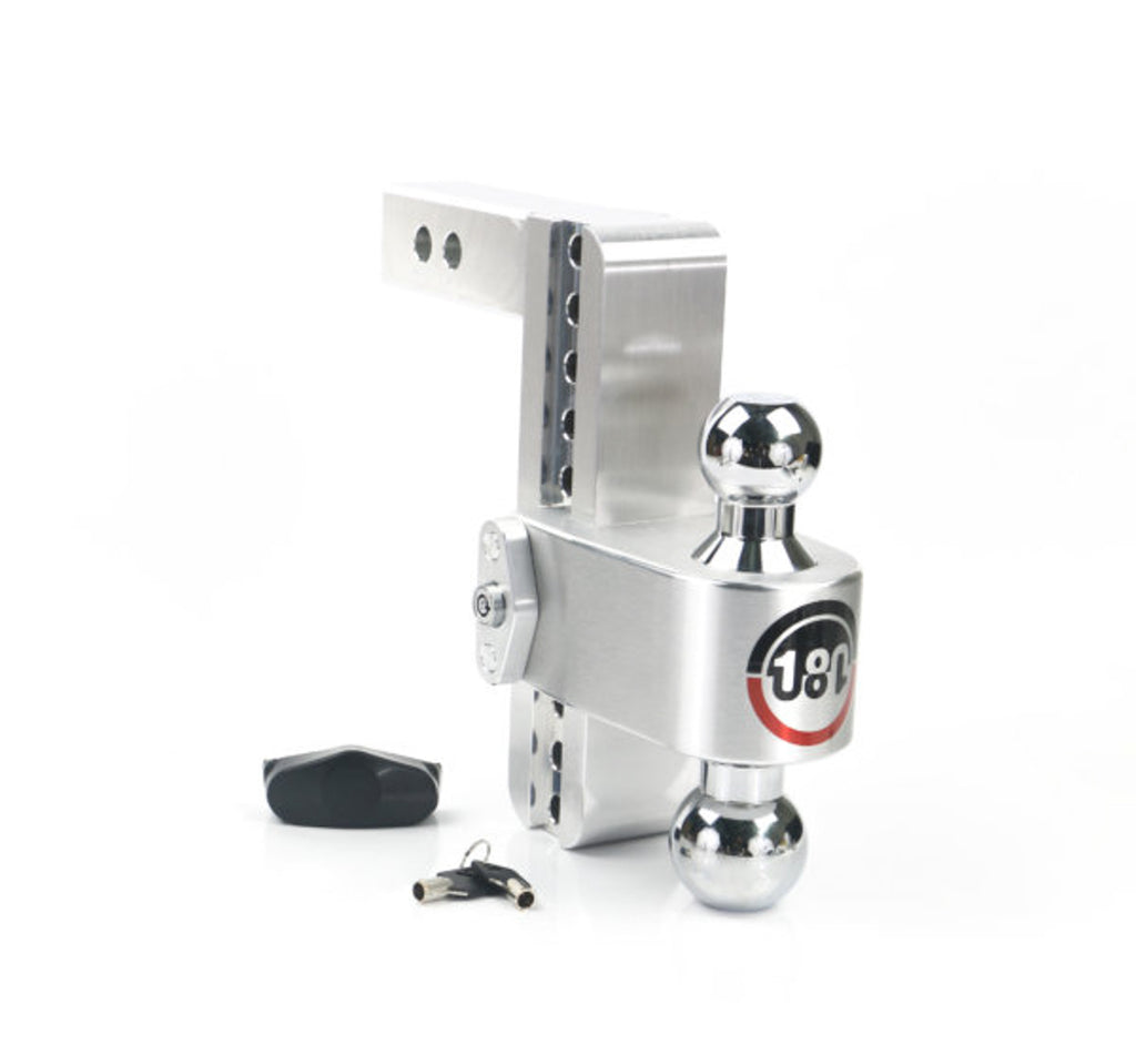 WEIGH SAFE CTB8-2 Turnover Ball  8in Drop Hitch w/ 2in Shank