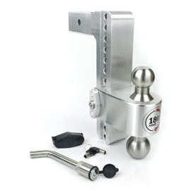 WEIGH SAFE LTB10-2.5-KA WEIGH SAFE LTB10-2.5-KA Ball Mount Hitch - 180 Degree, 10 Inch Drop, 2.5 Inch Shank