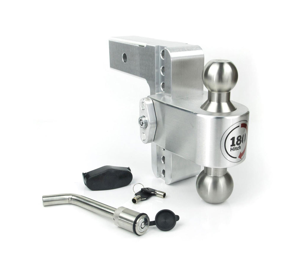 WEIGH SAFE LTB6-2-KA Turnover Ball  6in Drop Hitch w/ 2in Shank