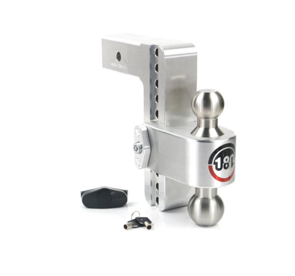 WEIGH SAFE LTB8-2.5 Turnover Ball  8in Drop Hitch w/ 2.5in Shank