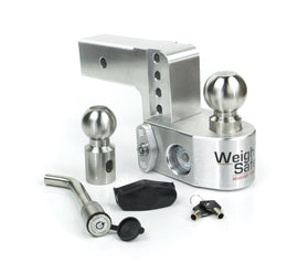 WEIGH SAFE WS4-2.5-KA WEIGH SAFE WSFWS4-2.5-KA Ball Mount Hitch with 2-1/2 inch Shank and 4 inch Drop