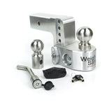 WEIGH SAFE WS4-2.5-KA WEIGH SAFE WSFWS4-2.5-KA Ball Mount Hitch with 2-1/2 inch Shank and 4 inch Drop