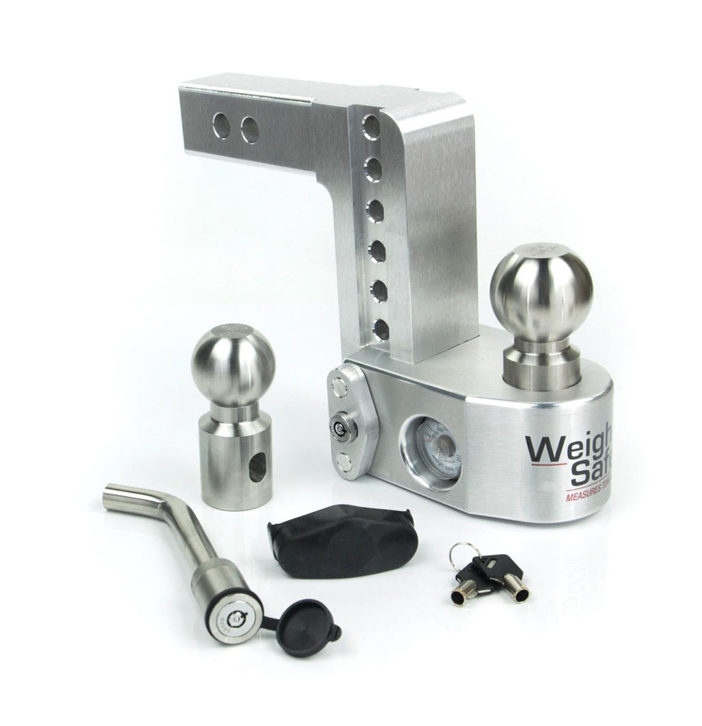 WEIGH SAFE WS6-2-KA Weigh Safe 6in Drop Hitc h w/ 2in Shank