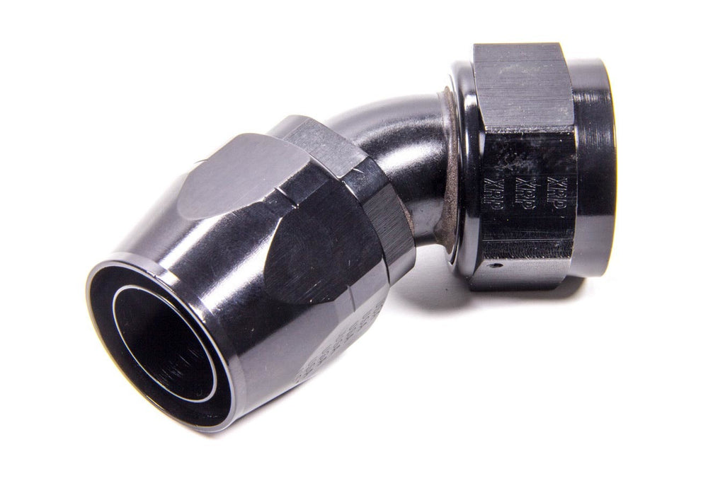 XRP-XTREME RACING PROD. 104520BB #20 45 Deg Hose End Black