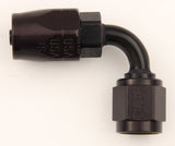XRP-XTREME RACING PROD. 109020BB #20 90 Degree Hose End Black