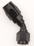 XRP-XTREME RACING PROD. 204516BB #16 45 Deg Dbl Swivel Hose End Black