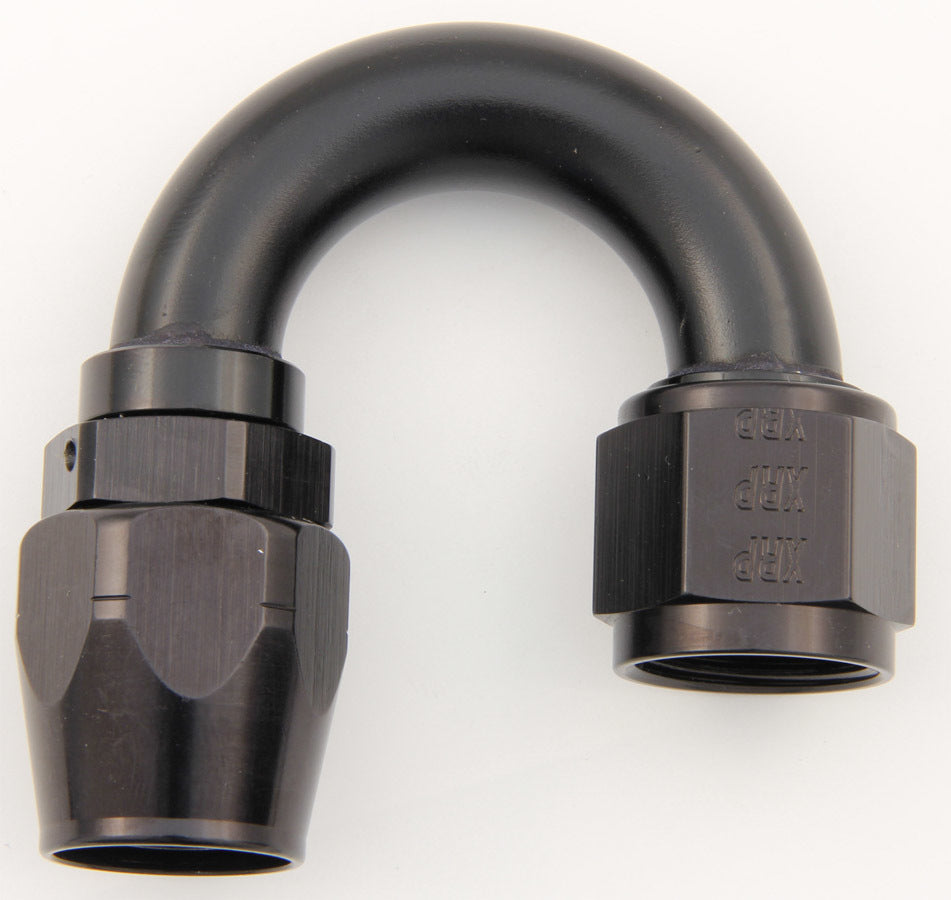 XRP-XTREME RACING PROD. 218006BB #6 180 Deg Dbl Swivel Hose End Black
