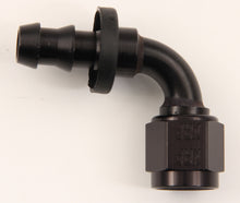 Load image into Gallery viewer, XRP-XTREME RACING PROD. 239004BB #4 90 Deg Push-On Hose End Black