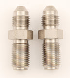 XRP-XTREME RACING PROD. 402703 3/8-24 to #3 Stl Invertd Male Flare Adapter (Pr)