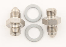 Load image into Gallery viewer, XRP-XTREME RACING PROD. 402733 3/8-24 to #3 Stl Crush Washer Seal Adapter (Pr)