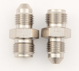 XRP-XTREME RACING PROD. 402804 7/16-24 to #4 Stl Invert Flare Seal Adapter (Pr)