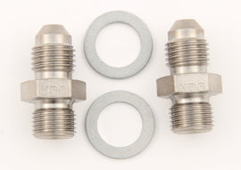 XRP-XTREME RACING PROD. 402933 7/16-20 to #3 Stl Crush Washer Seal Adapter (Pr)