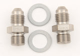 XRP-XTREME RACING PROD. 402933 7/16-20 to #3 Stl Crush Washer Seal Adapter (Pr)