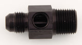 XRP-XTREME RACING PROD. 700194BB #6 to 3/8 NPT Fuel Press Adapter w/ 1/8 NPT Port