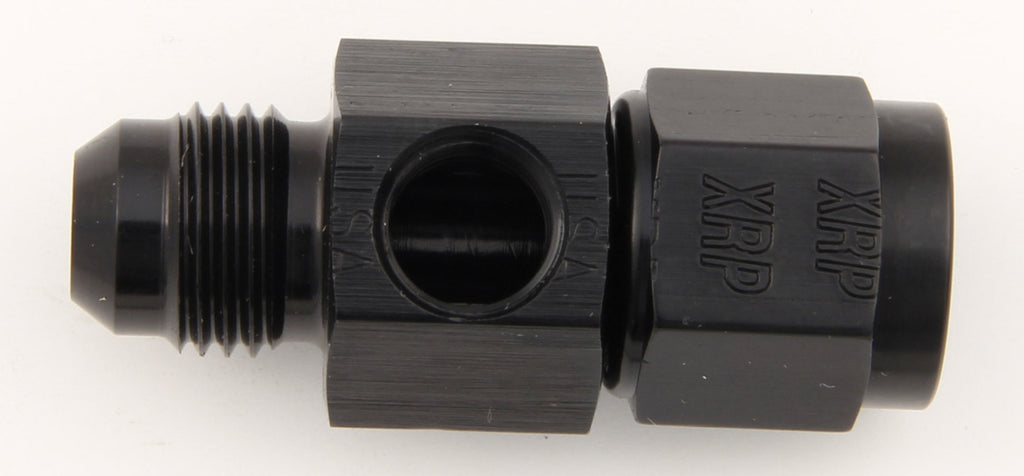 XRP-XTREME RACING PROD. 700195BB #6 to #6 Fem Fuel Press Adapter w/ 1/8 NPT Port