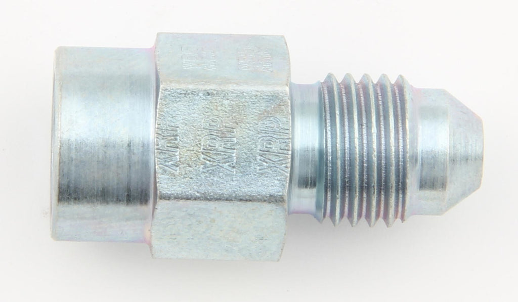 XRP-XTREME RACING PROD. 705004 #4 to 1/8 NPT Str Gauge Adapter