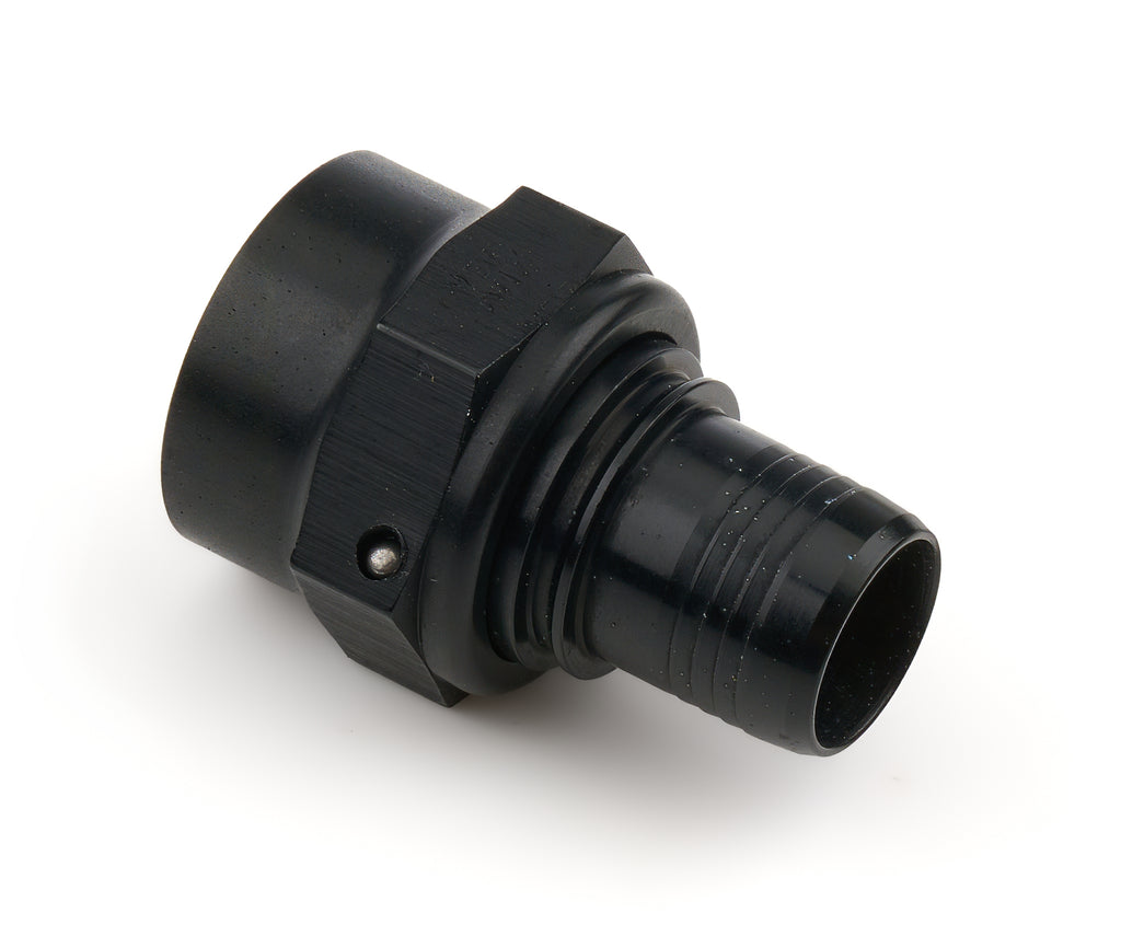 XRP-XTREME RACING PROD. RC220012TDBB XRP RC220012TDBB 12 AN Straight Race Crimp Hose End, Aluminum, Black Anodized